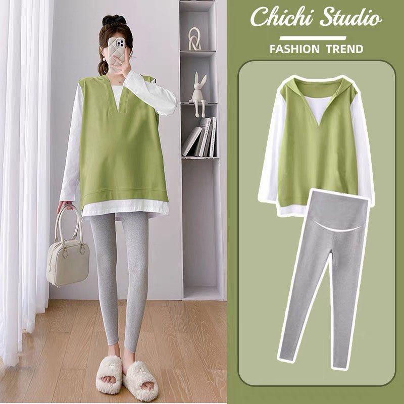 Maternity Wear - 2026년 신상, 세련된 스타일의 투피스 스타일