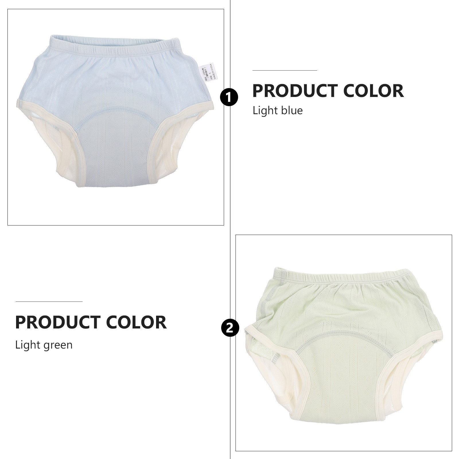 유아용 면 소재 배변 훈련용 팬티 2개 세트 – 흡수력 - Toddler Training Pants Leak Proof 리뷰 및 가격