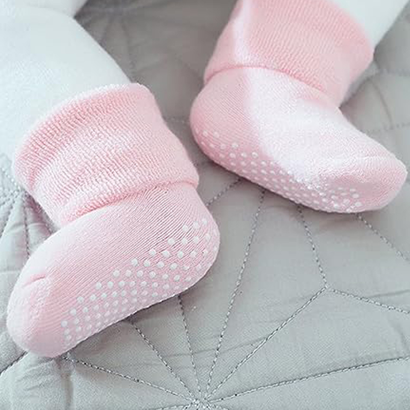 6 쌍 유아를위한 두꺼운 양털 어린이 양말 0-5 세  - Unisex Baby Socks Non Slip 리뷰 및 가격