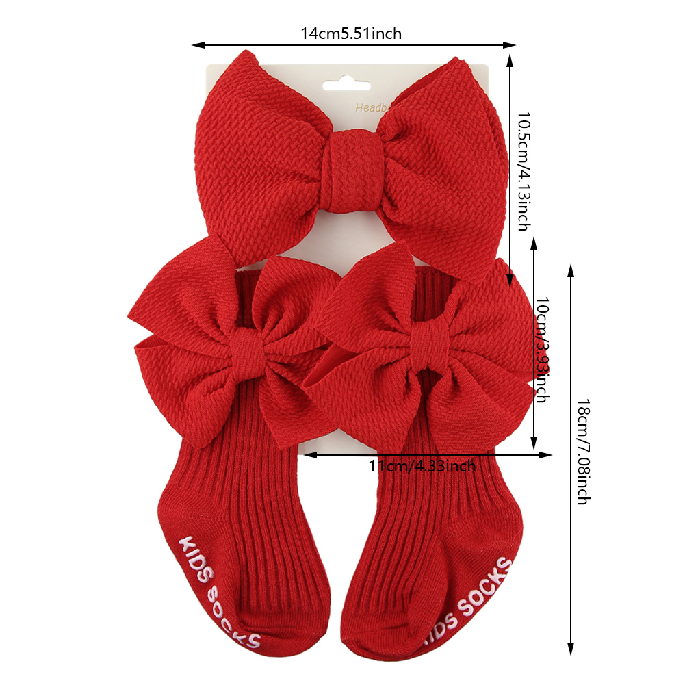2개 세트 큰 탄성 나일론 헤어밴드&양말 미끄럼 방지  - Unisex Baby Socks Non Slip 리뷰 및 가격