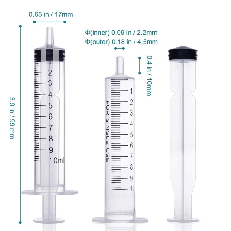 100개입 10ml/cc 플라스틱 루어 슬립 주사기(바 - Feeding 리뷰 및 가격