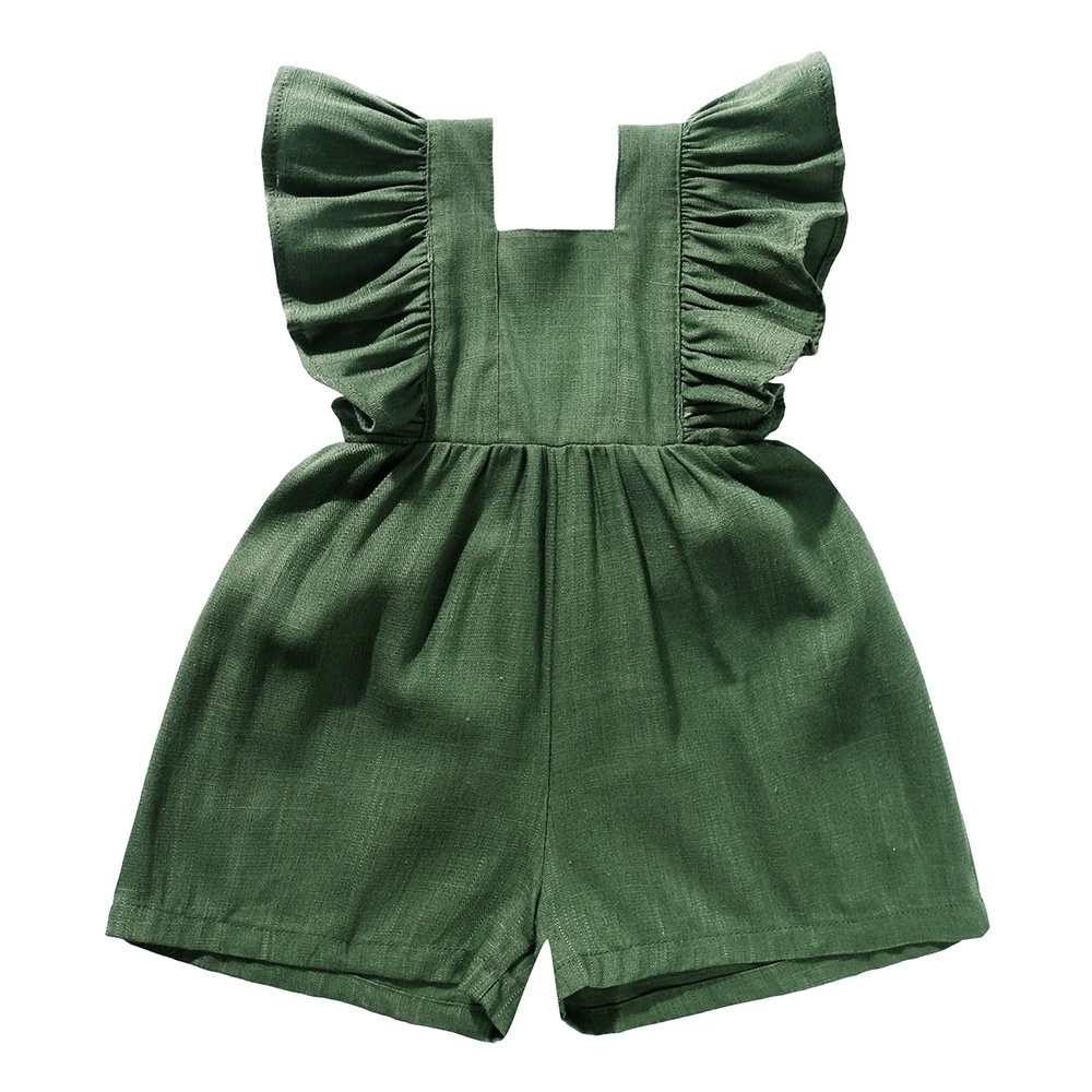 2026 여름 신생아 아기 소녀 롬퍼 옷 유아 점프 슈 - Baby Summer Linen Sleeveless Jumpsuit 리뷰 및 가격